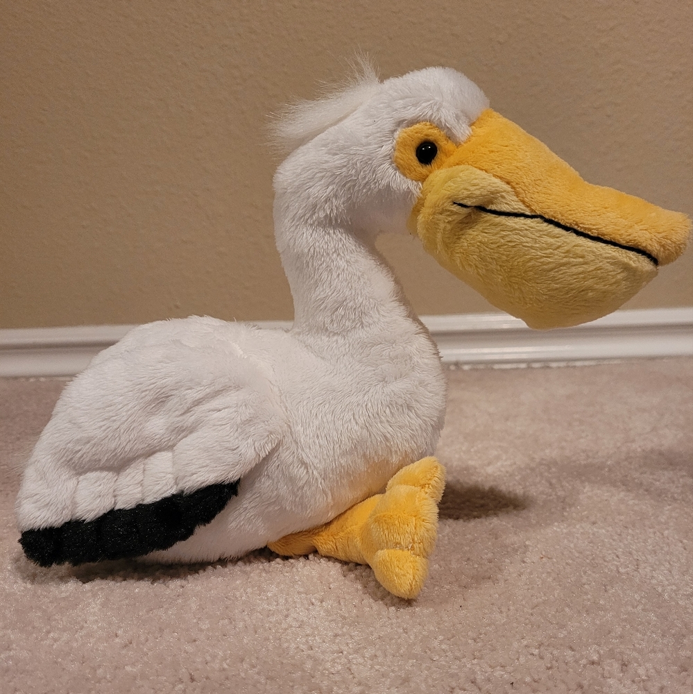 Webkinz White Pelican Stuffed Animal Plush Toy
